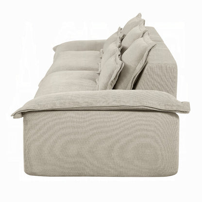 Jesse Oversized Sofa w/6 Pillows