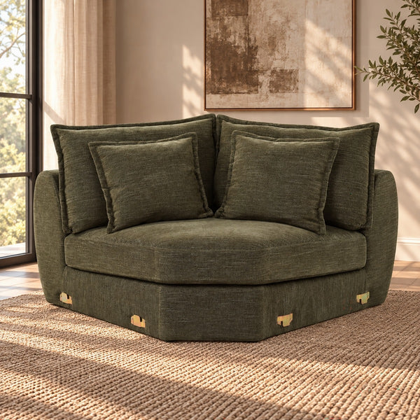 Leighton Modular - Wedge w/4 Pillows
