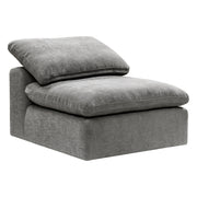 Naveen Modular - Armless Chair - Gray Linen