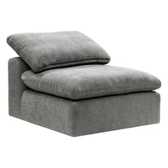 Naveen Modular - Armless Chair - Gray Linen