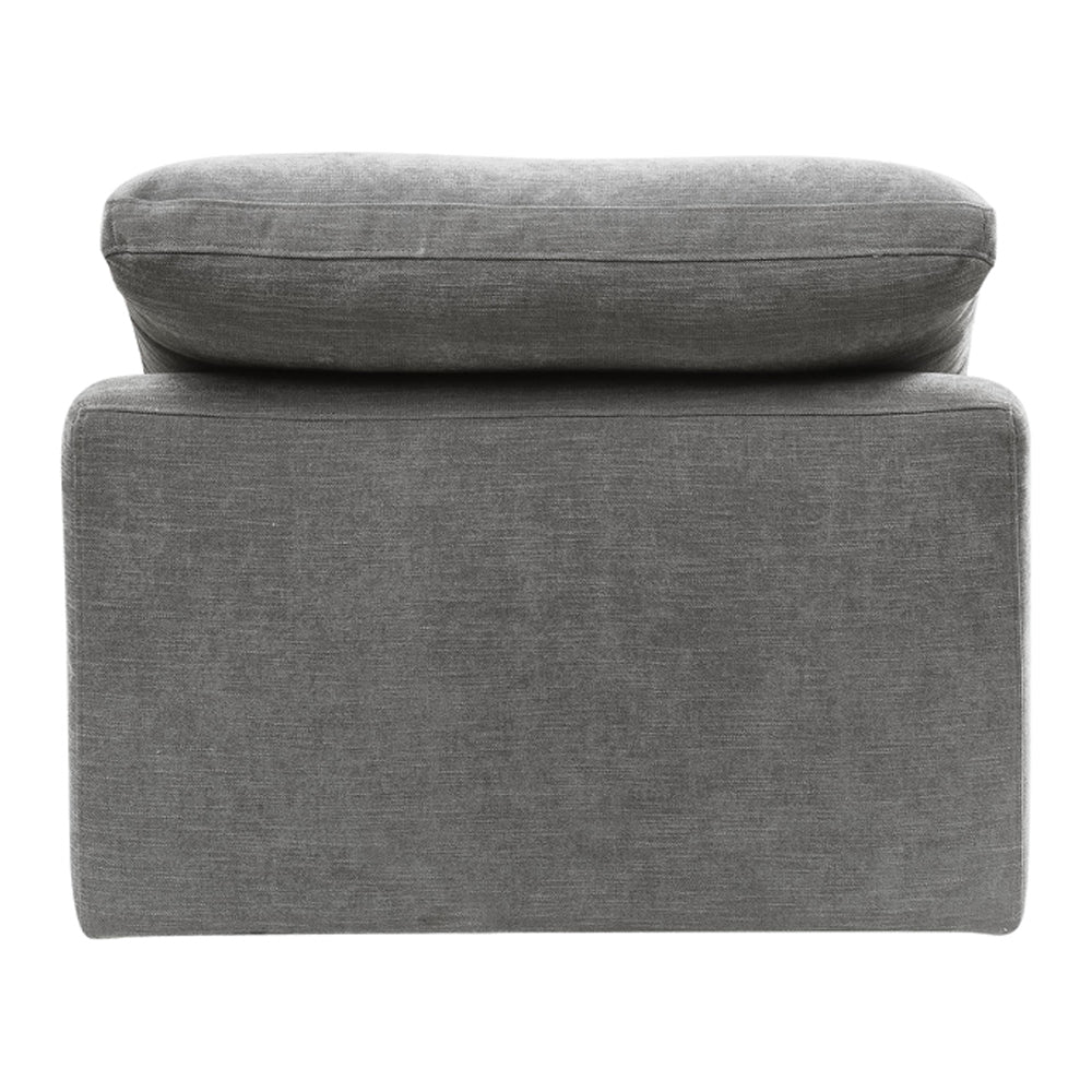 Naveen Modular - Armless Chair - Gray Linen