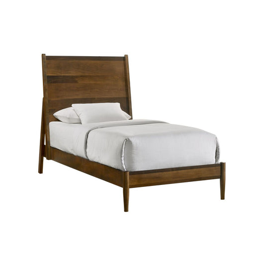 Malibu Panel Bed Collection in Walnut
