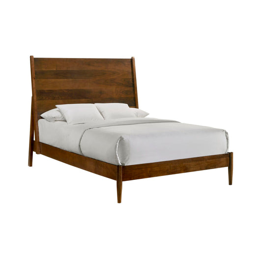 Malibu Panel Bed Collection in Walnut