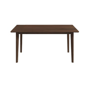 Mesa de comedor Carlos de madera maciza de 47"