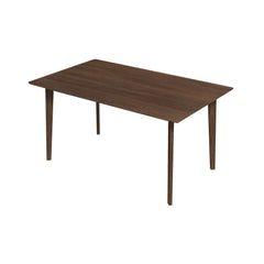 Mesa de comedor Carlos de madera maciza de 47"