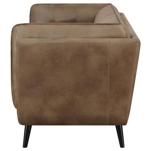 Thatcher Upholstered Button Tufted Loveseat