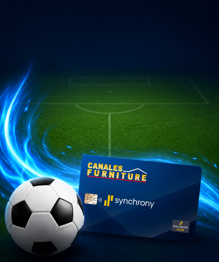 Canales Furniture financing with Synchrony
