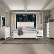 Cassie Dresser and Mirror Set in Pearl Finish