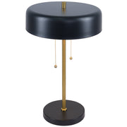 Obni Table Lamp with Black outer and White inner
