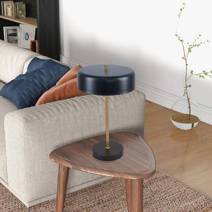 Obni Table Lamp with Black outer and White inner