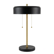 Obni Table Lamp with Black outer and White inner