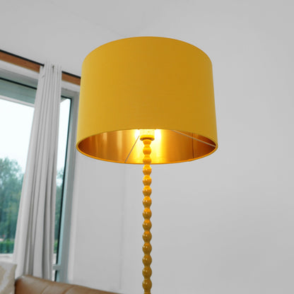 Orbit Floor Lamp Ochre and Gold