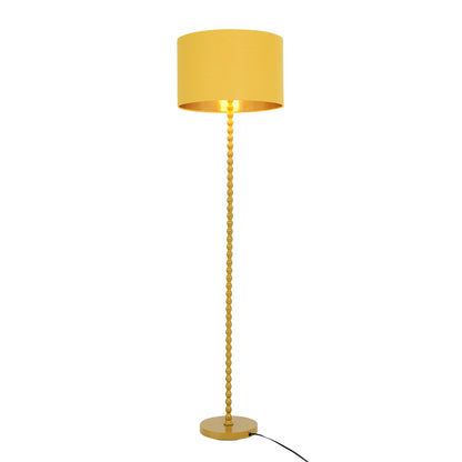 Orbit Floor Lamp Ochre and Gold