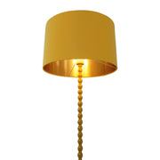 Orbit Floor Lamp Ochre and Gold