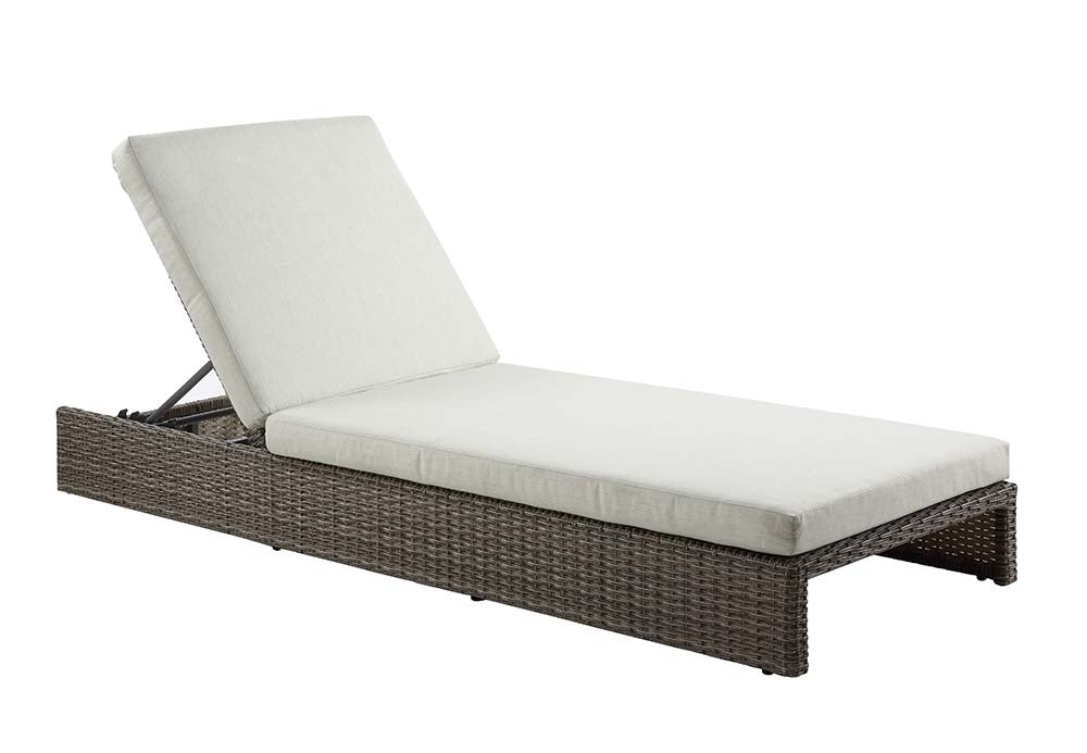 Tumbona de patio Salena de 74 cm de ancho x 28 cm de alto