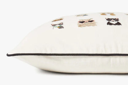 Rifle Paper Co. x Loloi Pillows PRP0012 Ivory / Multi