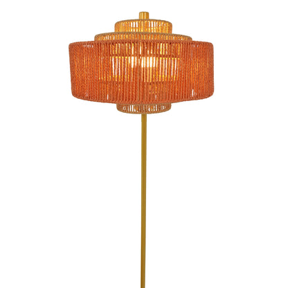 Phosma Floor Lamp Gold and Natural - Terracotta