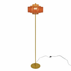 Phosma Floor Lamp Gold and Natural - Terracotta