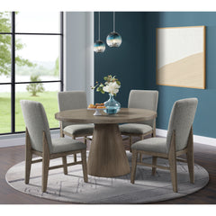 Juego de comedor Portland redondo de 5 piezas