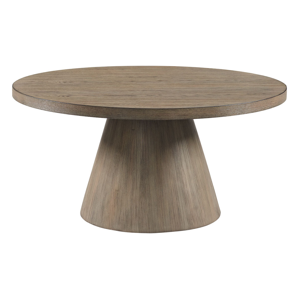 Portland Round Coffee Table in Grey