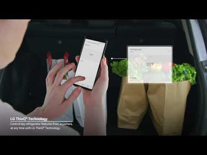  LG 30-inch, 29.5 cu. ft. Freestanding French 4-Door Refrigerator with Full-Convert™ Drawer LRMXS3006S EXTERNAL_VIDEO 7