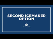  GE 36-inch, 27.8 cu.ft. Freestanding French 3-Door Refrigerator with Ice and Water Dispensing System GFE28GMKES EXTERNAL_VIDEO 1