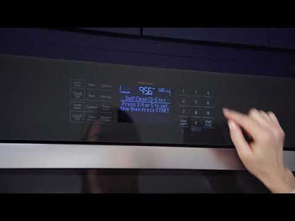  GE 27-inch, 8.6 cu.ft. Built-in Double Wall Oven with Wi-Fi Connectivity JKD3000SNSS EXTERNAL_VIDEO 1