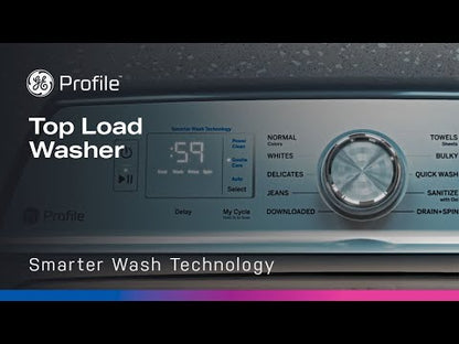 GE Profile 5.0 cu.ft. Top Loading Washer with FlexDispense™ PTW600BPRDG EXTERNAL_VIDEO 1