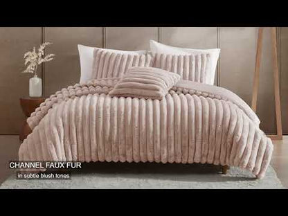 Ethan Blush 4PC Comforter Set