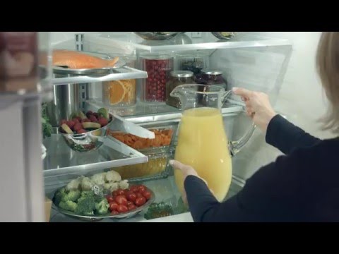  GE Profile 36-inch, 27.6 Cu. Ft. French 4-Door Refrigerator with Door In Door PVD28BYNFS EXTERNAL_VIDEO 3