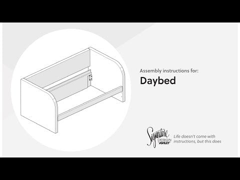 Arloster Twin Upholstered Day Bed