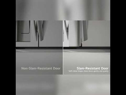 LG 36-inch, 26 cu. ft. Counter-Depth MAX French 4-Door Refrigerator with Internal Ice and Water Dispenser LF26C8210S EXTERNAL_VIDEO 1