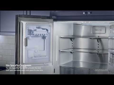  LG 30-inch, 29.5 cu. ft. Freestanding French 4-Door Refrigerator with Full-Convert™ Drawer LRMXS3006S EXTERNAL_VIDEO 6