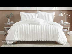 Ethan White 4PC Comforter Set