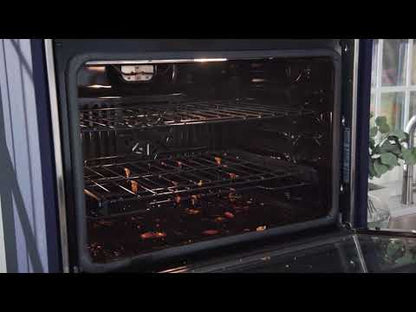  GE 27-inch, 8.6 cu.ft. Built-in Double Wall Oven with Wi-Fi Connectivity JKD3000SNSS EXTERNAL_VIDEO 2