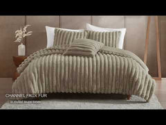 Ethan Taupe 4PC Comforter Set