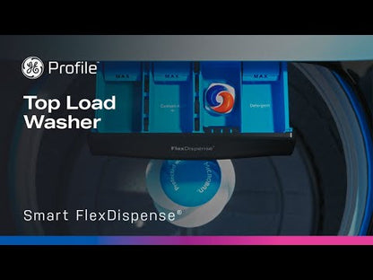  GE Profile 5.0 cu.ft. Top Loading Washer with FlexDispense™ PTW600BSRWS EXTERNAL_VIDEO 2