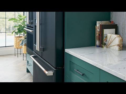  Café 36-inch, 23.1 cu.ft. Counter-Depth French 3-Door Refrigerator with WiFi Connect CWE23SP4MW2 EXTERNAL_VIDEO 1