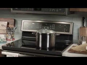  GE Profile 30-inch, 2.1 cu.ft. Over-the-Range Microwave Oven with Chef Connect PVM9005RYSS EXTERNAL_VIDEO 2