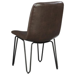 Chambler Brown Upholstered Dining Chair