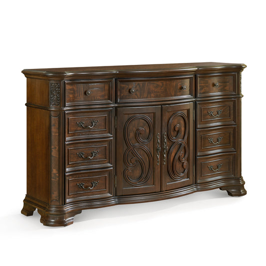 Royale Dresser & Mirror Set