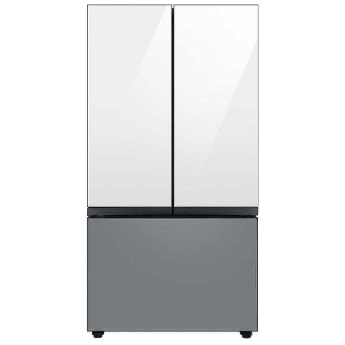 30 cu. ft. Smart BESPOKE 3-Door French-Door Refrigerator Panel Colors and Beverage Center