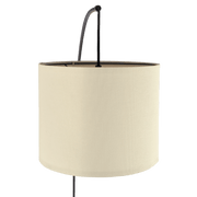 Royal 3-Arm Metal Arc Floor Lamp, Oil Rubbed Bonze with Linen Shade, 4 way Rotary Switch