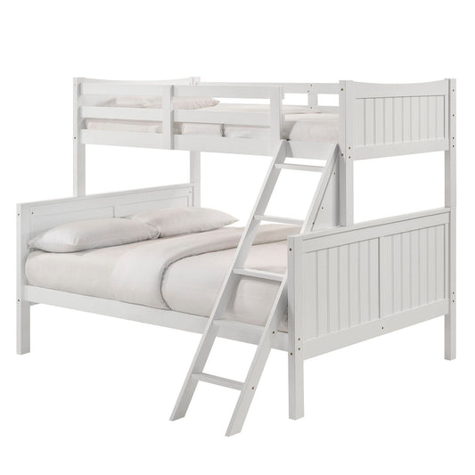 Sami Twin-Over-Full Bunk Bed - White