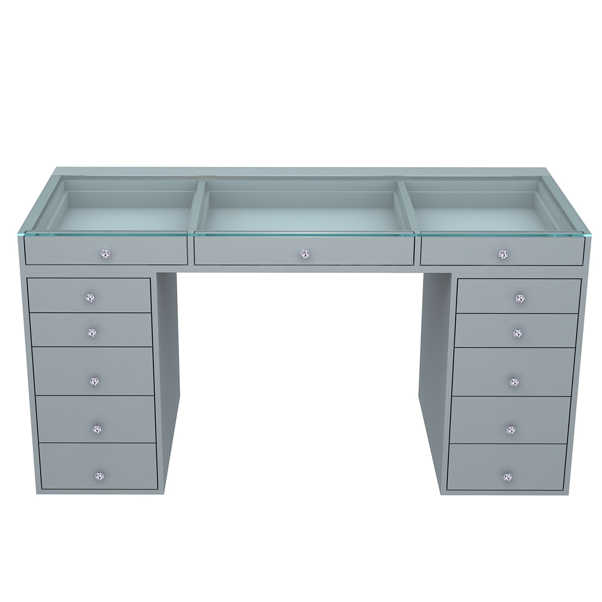 SlayStation® Pro 2.0 Tabletop + Vanity Mirror + 5 Drawer Units Bundle