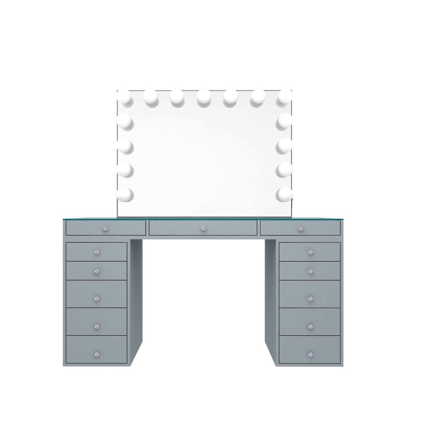 SlayStation® Pro 2.0 Tabletop + Vanity Mirror + 5 Drawer Units Bundle