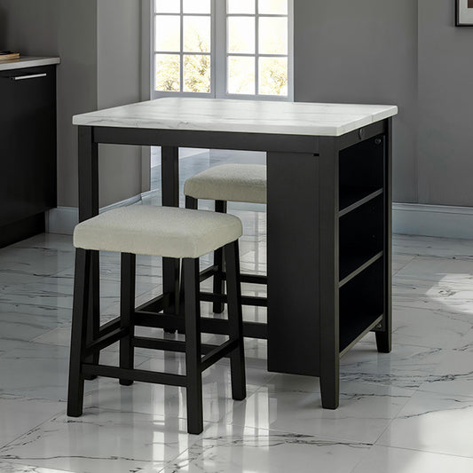 Chalcedony 3 Pc. Dining Table Set