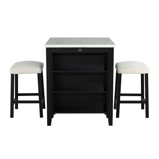 Chalcedony 3 Pc. Dining Table Set