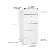 SlayStation® 6 Drawer Makeup Vanity Storage Unit