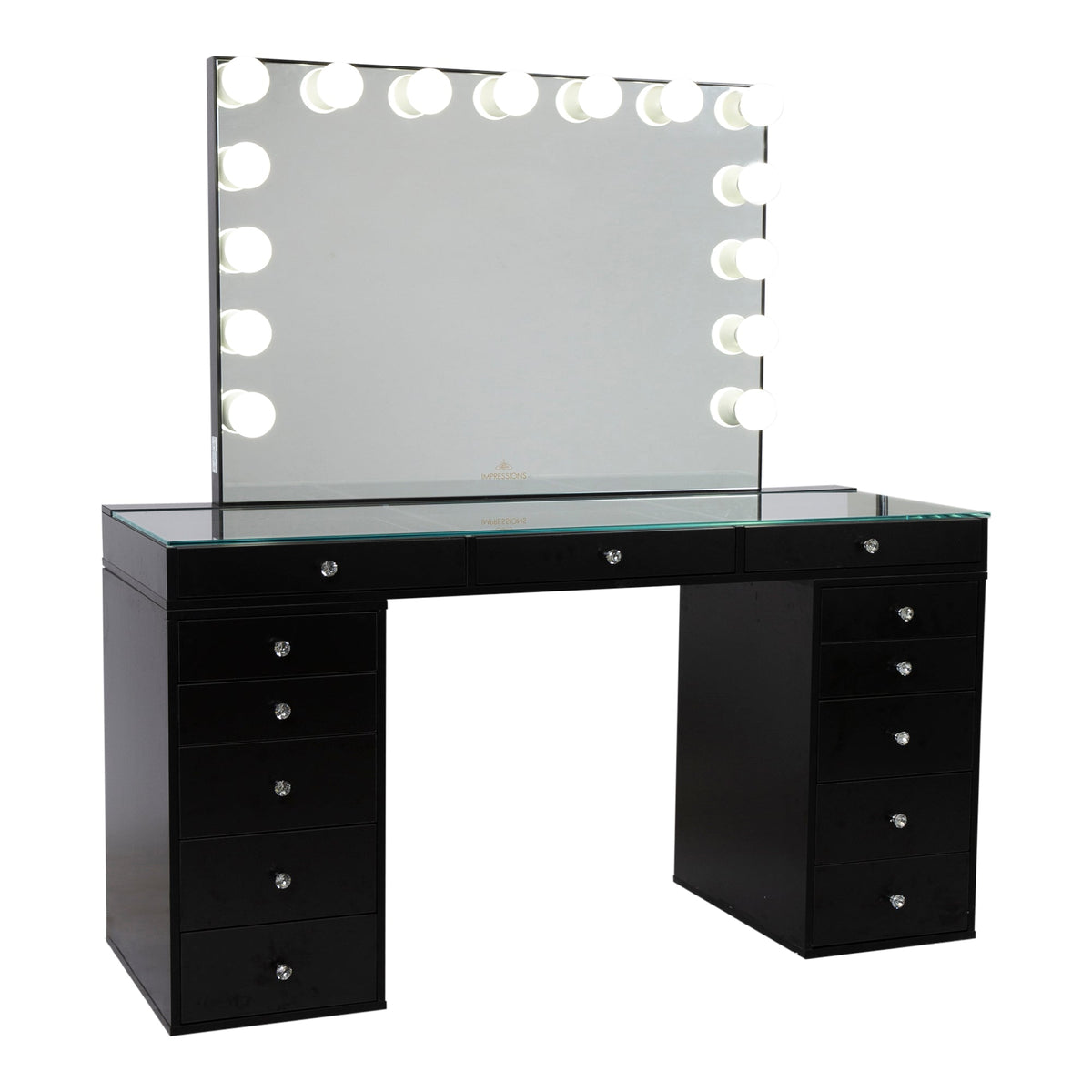 SlayStation® Pro 2.0 Tabletop + Vanity Mirror + 5 Drawer Units Bundle